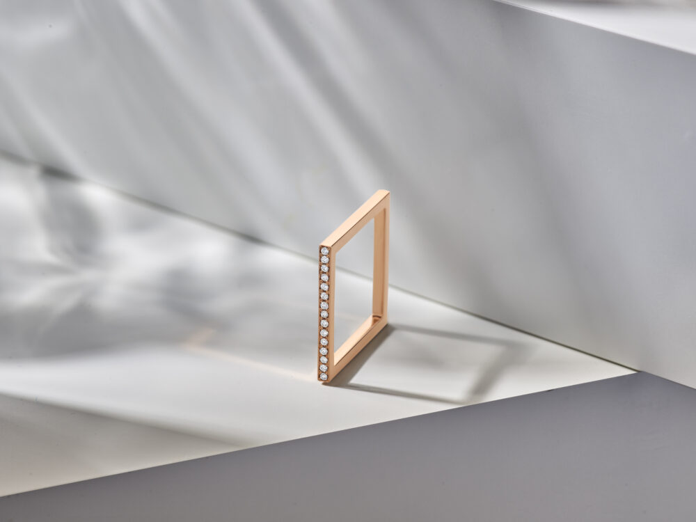 Pink Square ring
