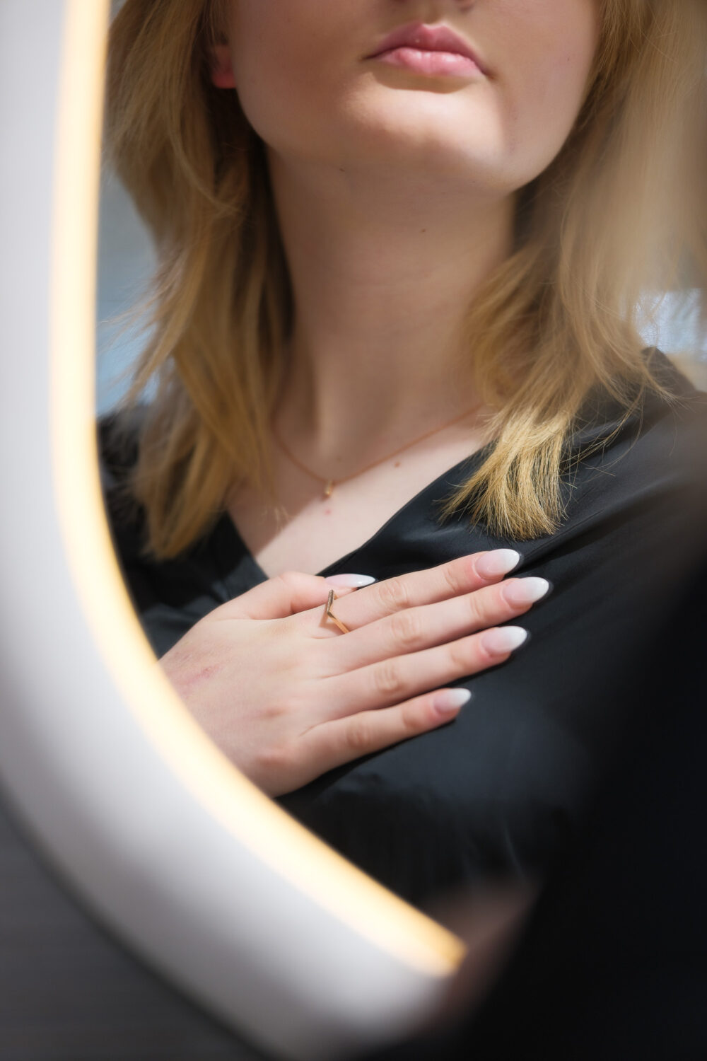 Pink Square ring - Image 2