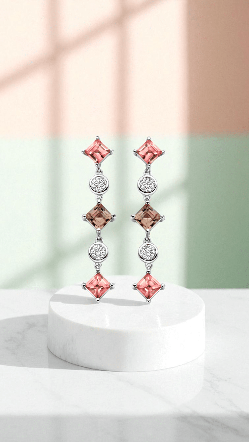 Pink earrings Summer 25