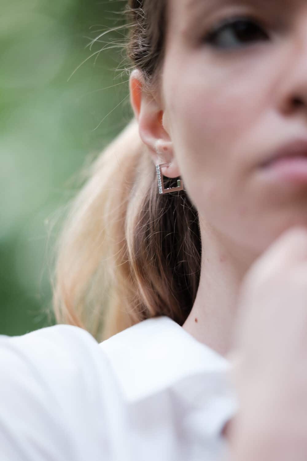 Square earrings - Image 2