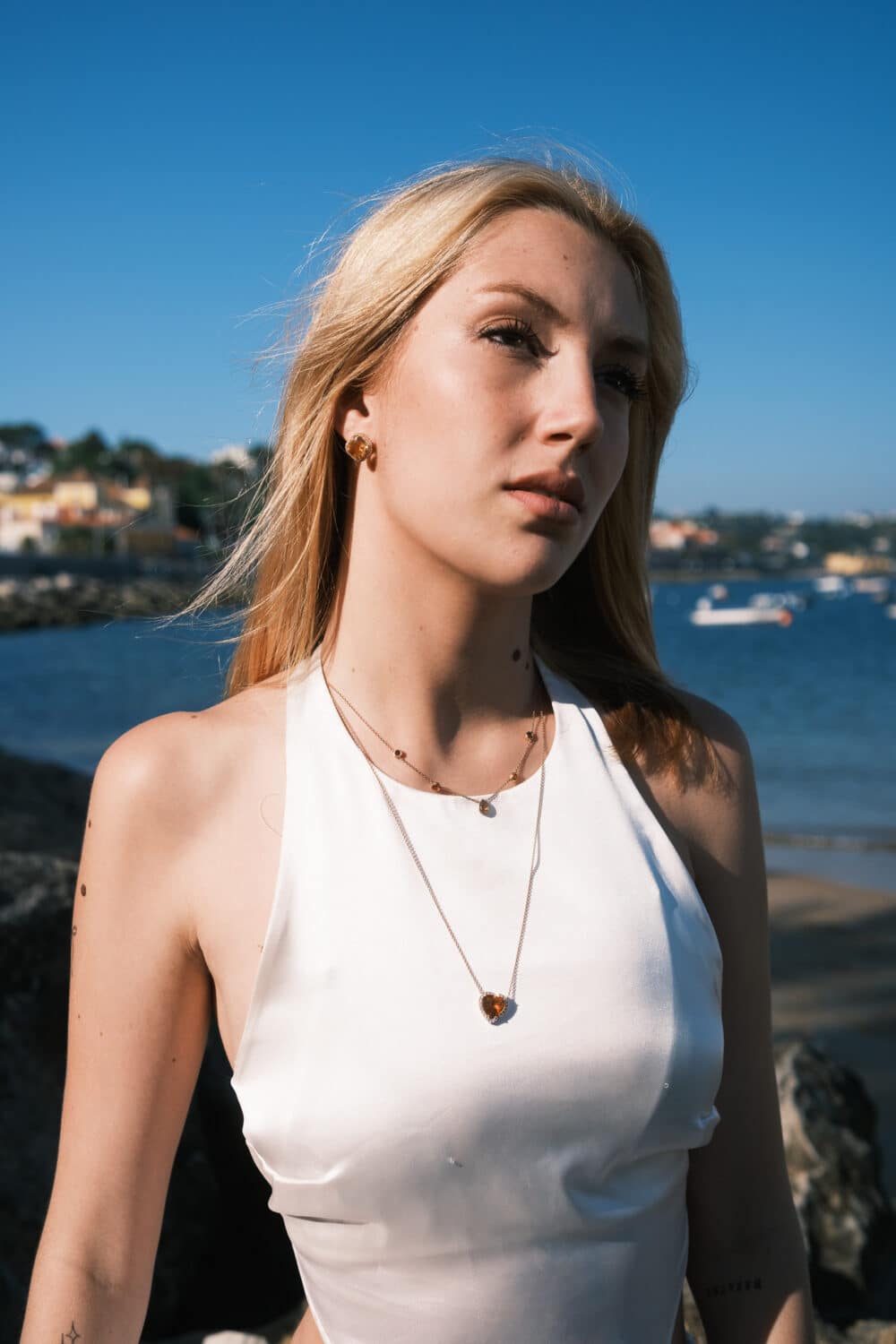 Citrine endless summer earrings - Image 2