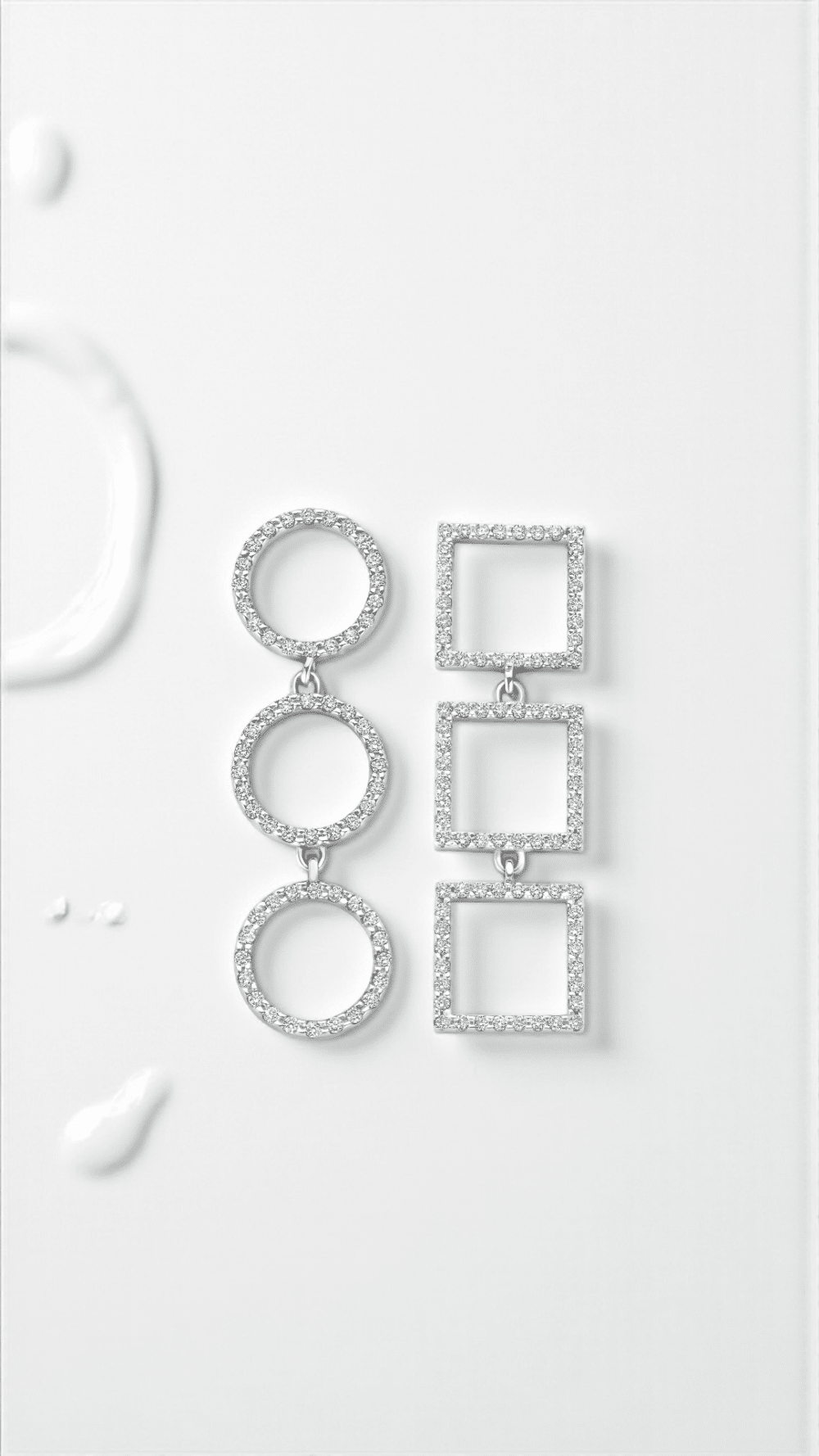 Rond Carré earrings