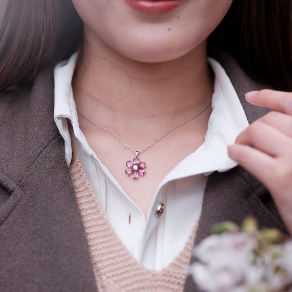 Sakura necklace